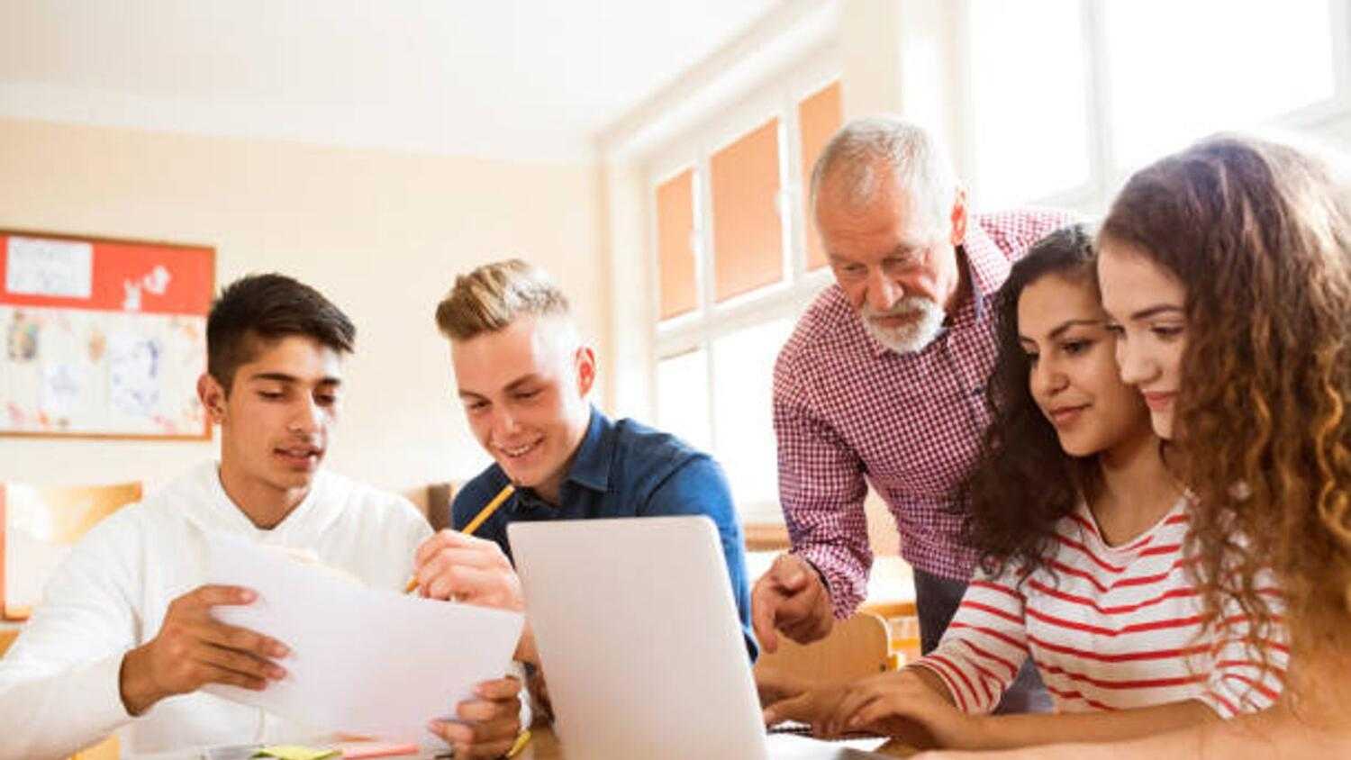 Sunset in the mountains